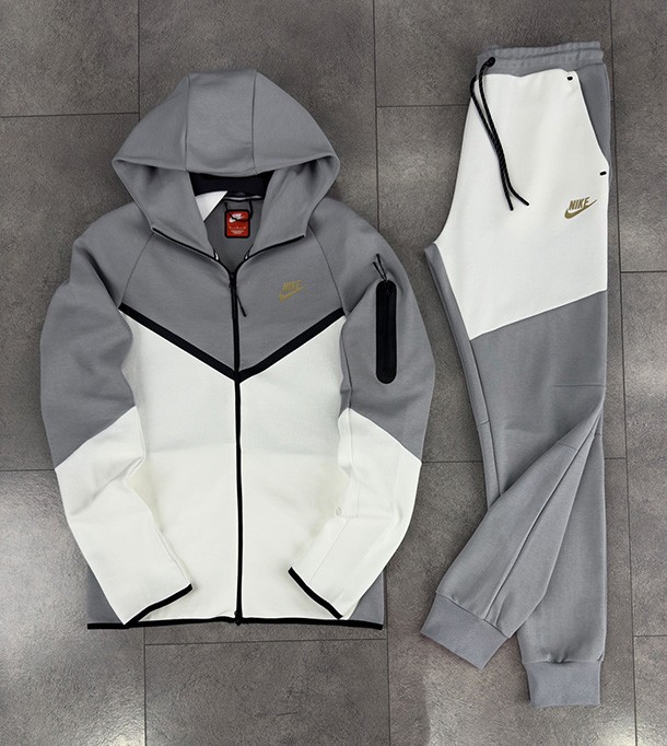 ست سویشرت شلوار NIKE TECH 2025 رنگ طوسی سایز M